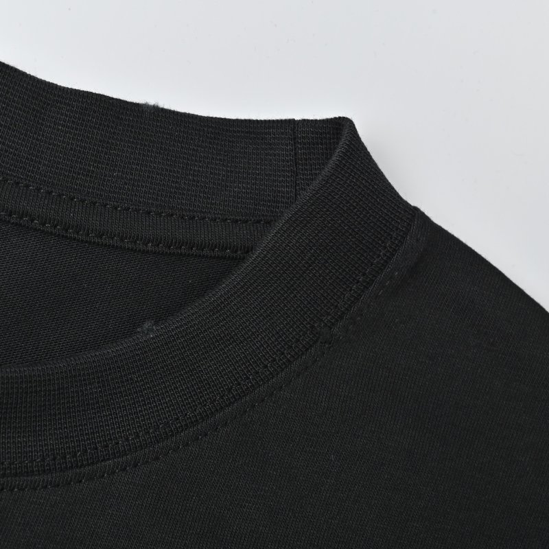 Balenciaga Red Logo Black T-Shirt view