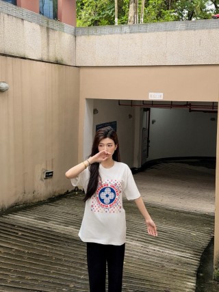 Chrome Hearts Logo Graphic White T-Shirt