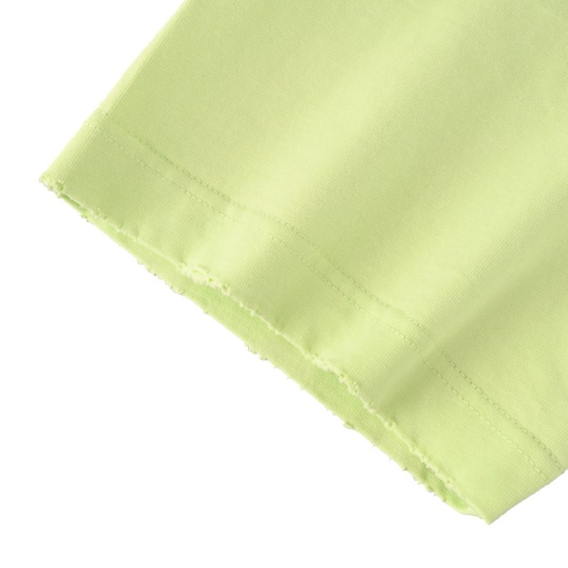 Balenciaga Neon Yellow Logo T-Shirt view