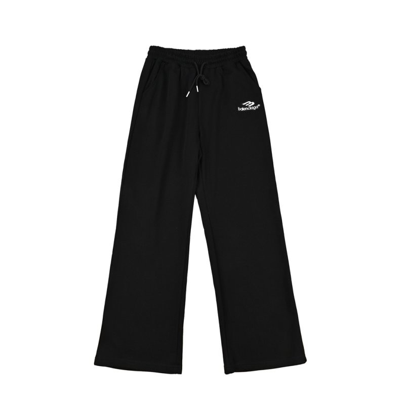 Balenciaga Black Logo Sweatpants view