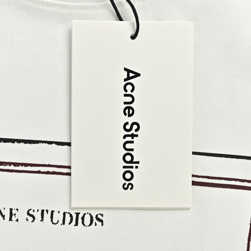 Acne Studios Stockholm Love Story White T-Shirt view