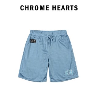 Chrome Hearts 25SS Mesh Ice Hockey Shorts Blue