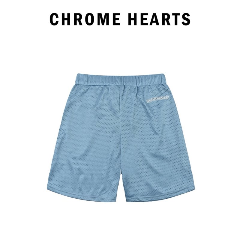 Chrome Hearts Blue Logo Shorts view