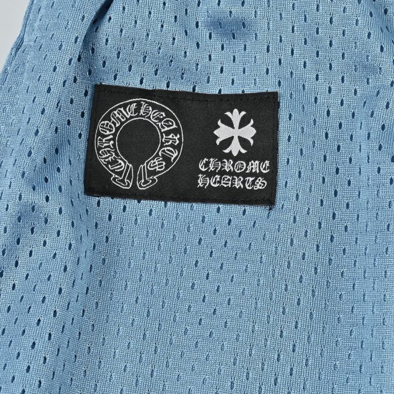 Chrome Hearts Blue Logo Shorts view
