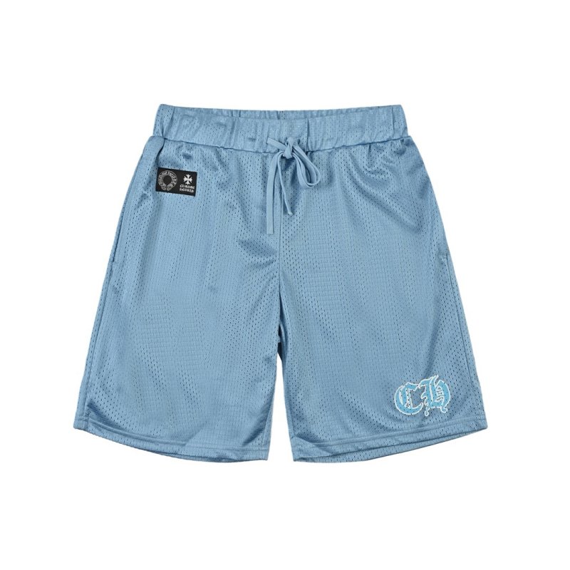 Chrome Hearts Blue Logo Shorts view