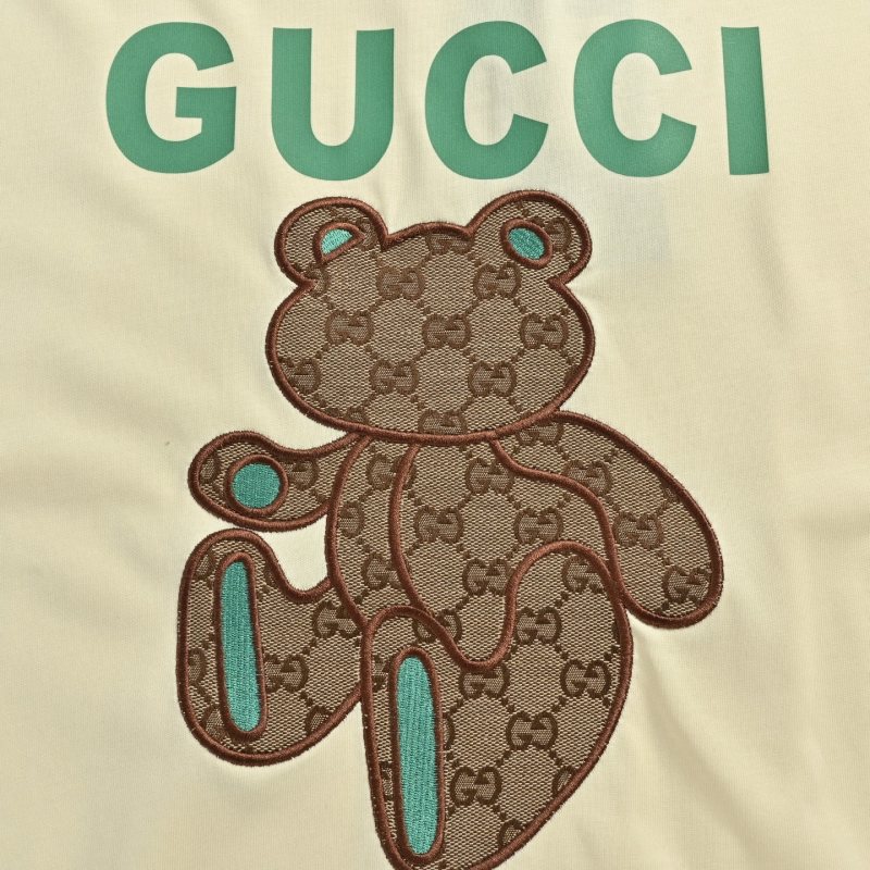 Gucci Teddy Bear Cream T-Shirt view
