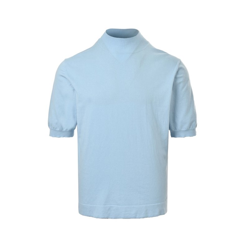 Prada Light Blue Short Sleeve T-Shirt view
