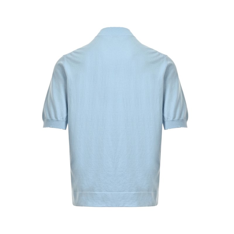Prada Light Blue Short Sleeve T-Shirt view