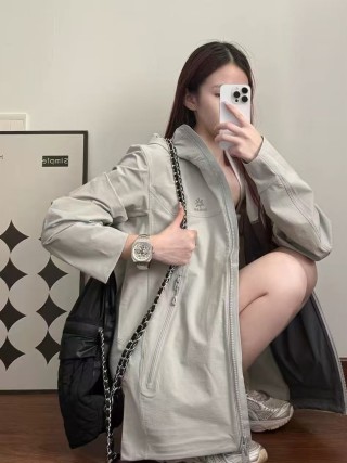Stone Island Beige Windbreaker Jacket