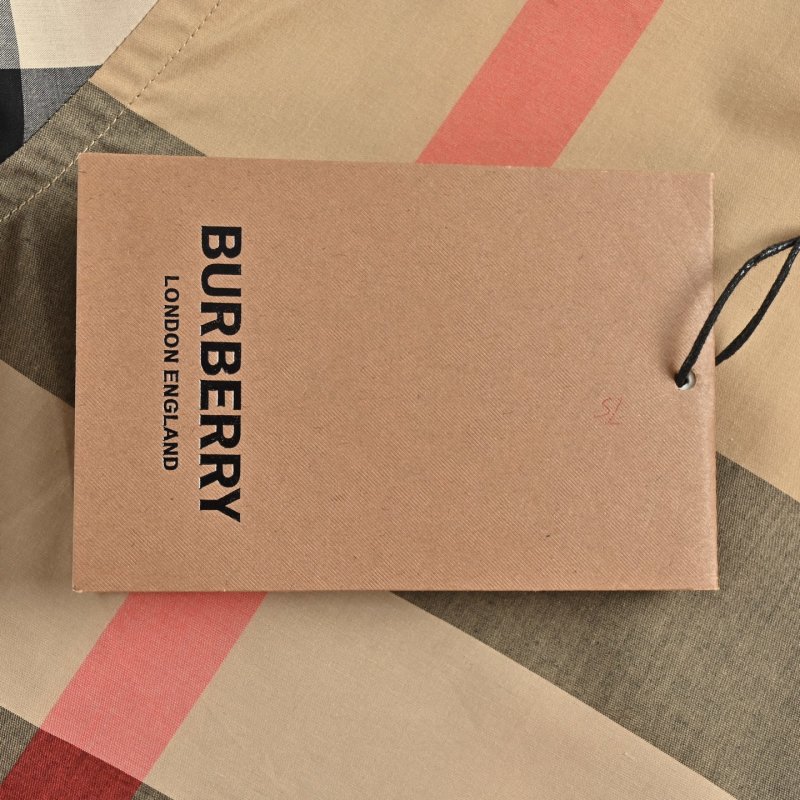 Burberry Check Short Sleeve Shirt Beige view