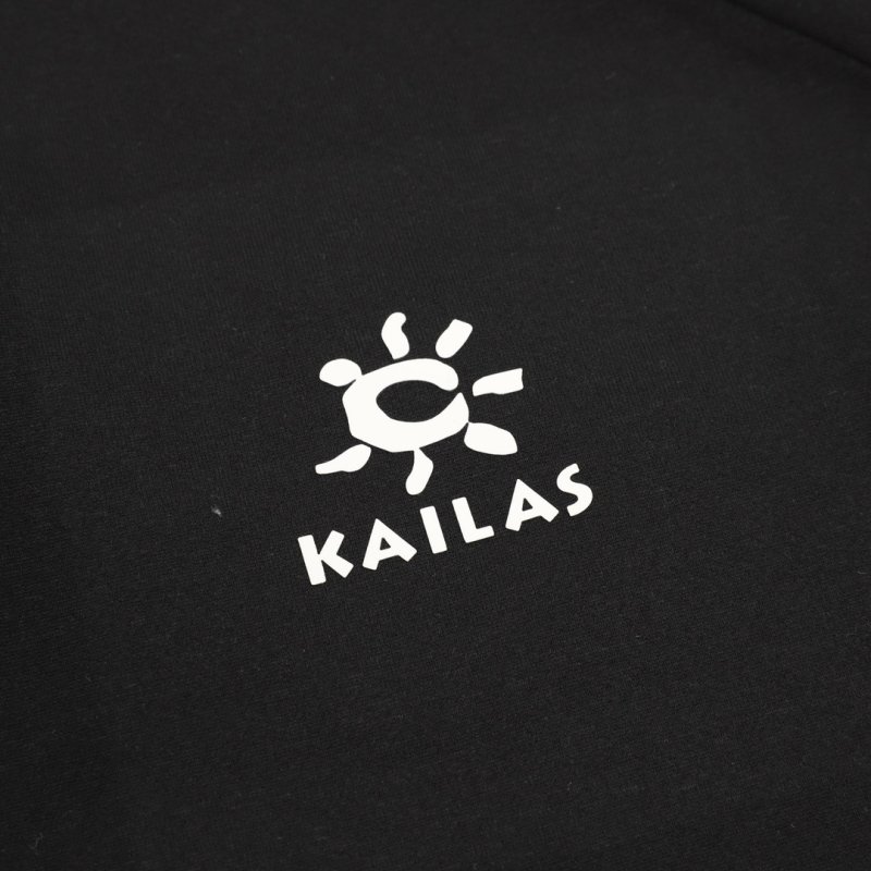 Black Quarter-Zip Long-Sleeve T-Shirt view