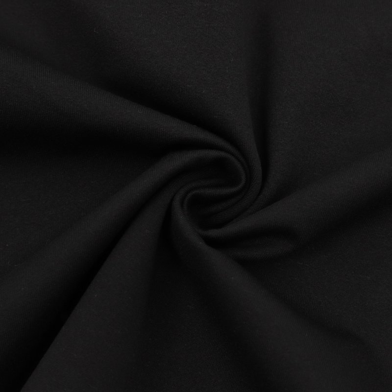 Black Quarter-Zip Long-Sleeve T-Shirt view