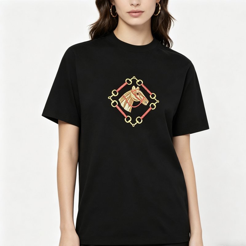 Gucci Horsebit Chain T-Shirt Black view