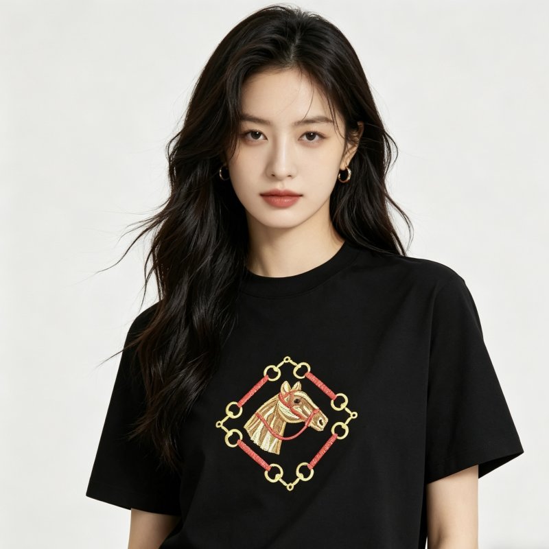Gucci Horsebit Chain T-Shirt Black view