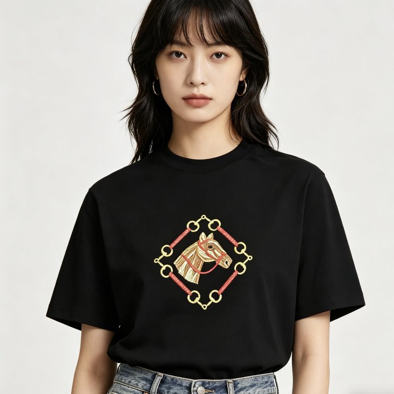 Gucci Horsebit Chain T-Shirt Black view