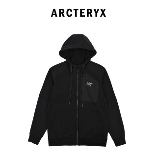 Arc'teryx Black Hooded Technical Jacket view 4