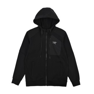 Arc'teryx Black Hooded Technical Jacket view 6