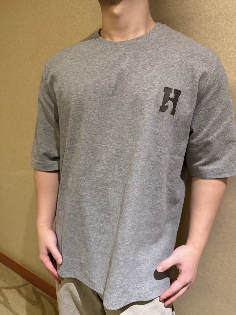Essentials Grey Logo T-Shirt view