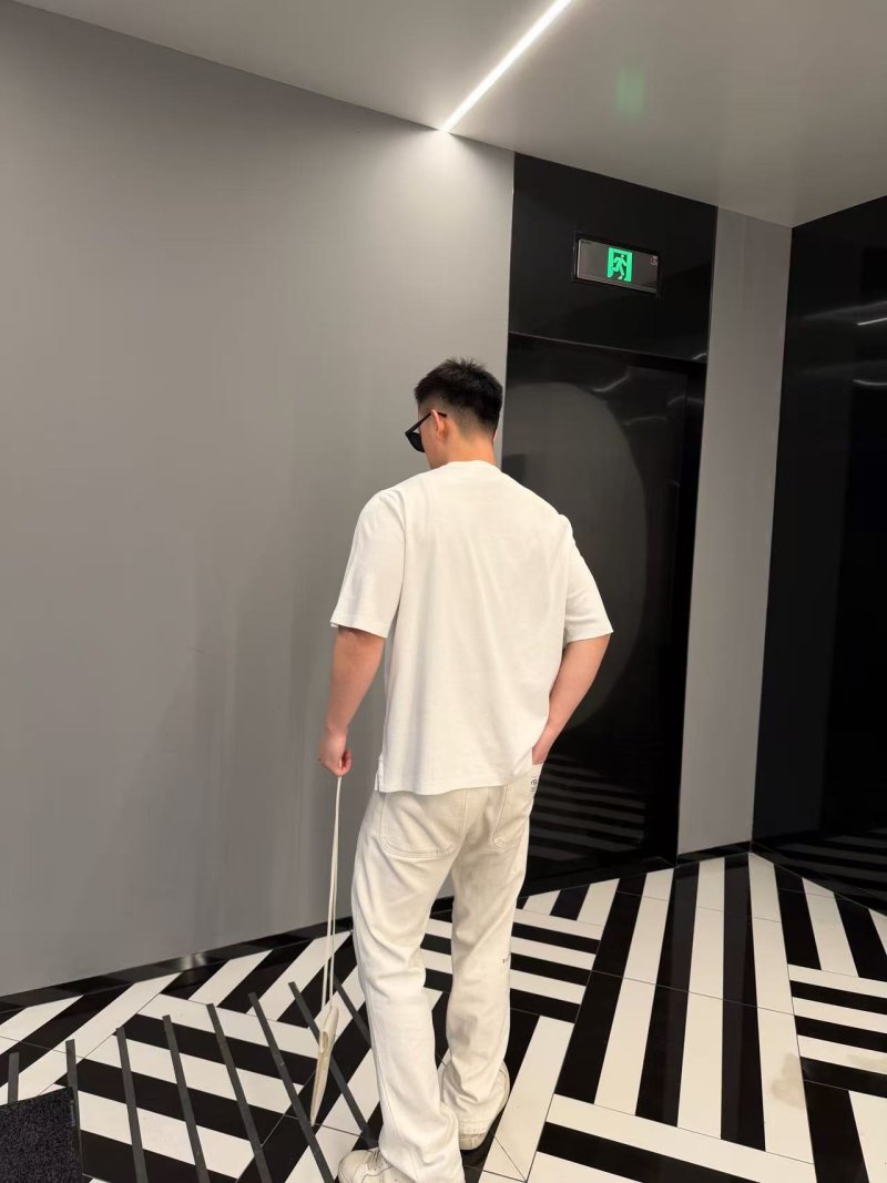 White Graphic Short Sleeve T-Shirt view