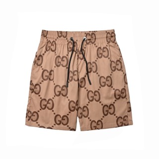 Gucci GG Monogram Print Drawstring Shorts - Beige view 3