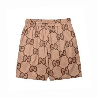 Gucci GG Monogram Print Drawstring Shorts - Beige view 4
