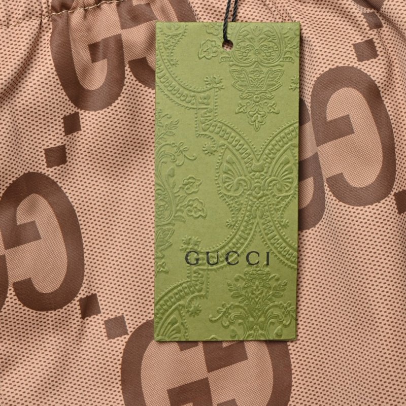 Gucci GG Monogram Print Drawstring Shorts - Beige view