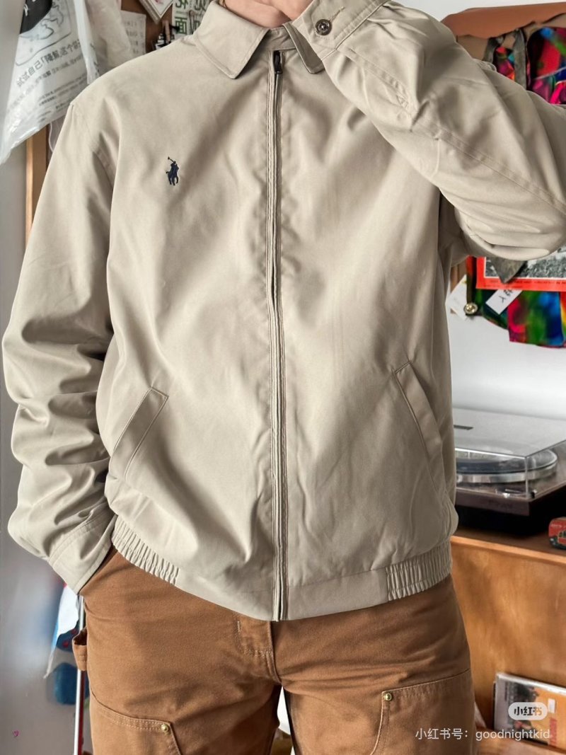 Polo Ralph Lauren Cream Harrington Jacket view