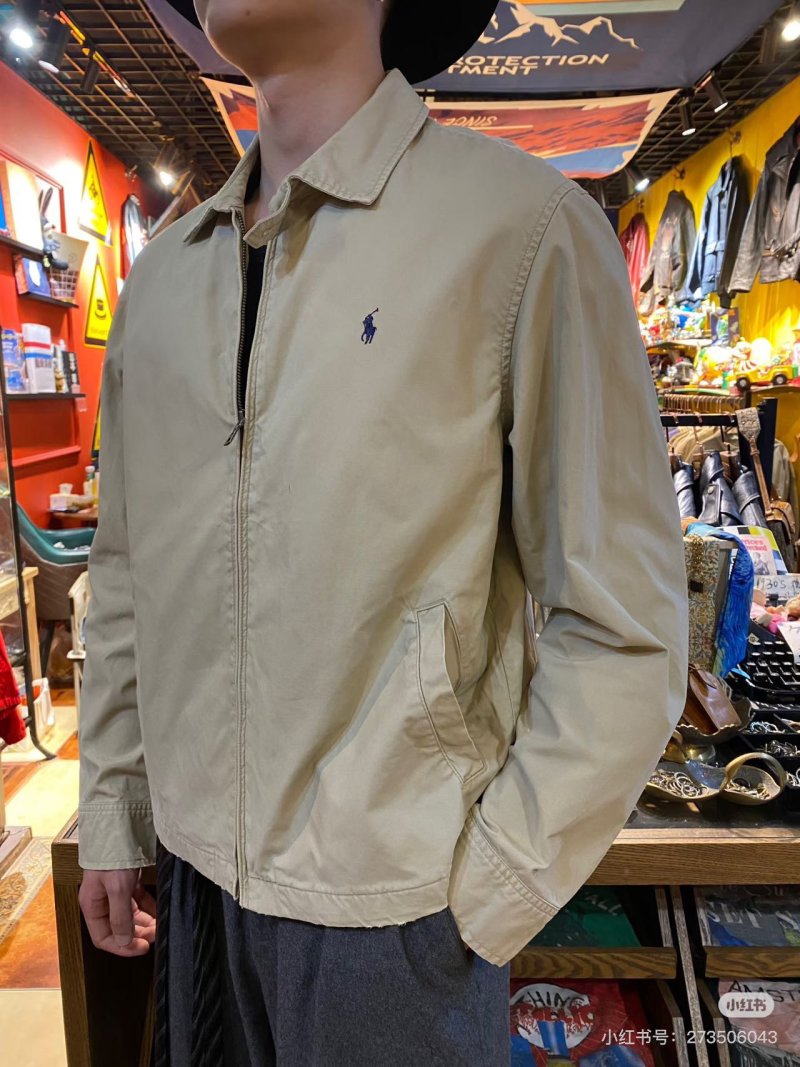 Polo Ralph Lauren Cream Harrington Jacket view