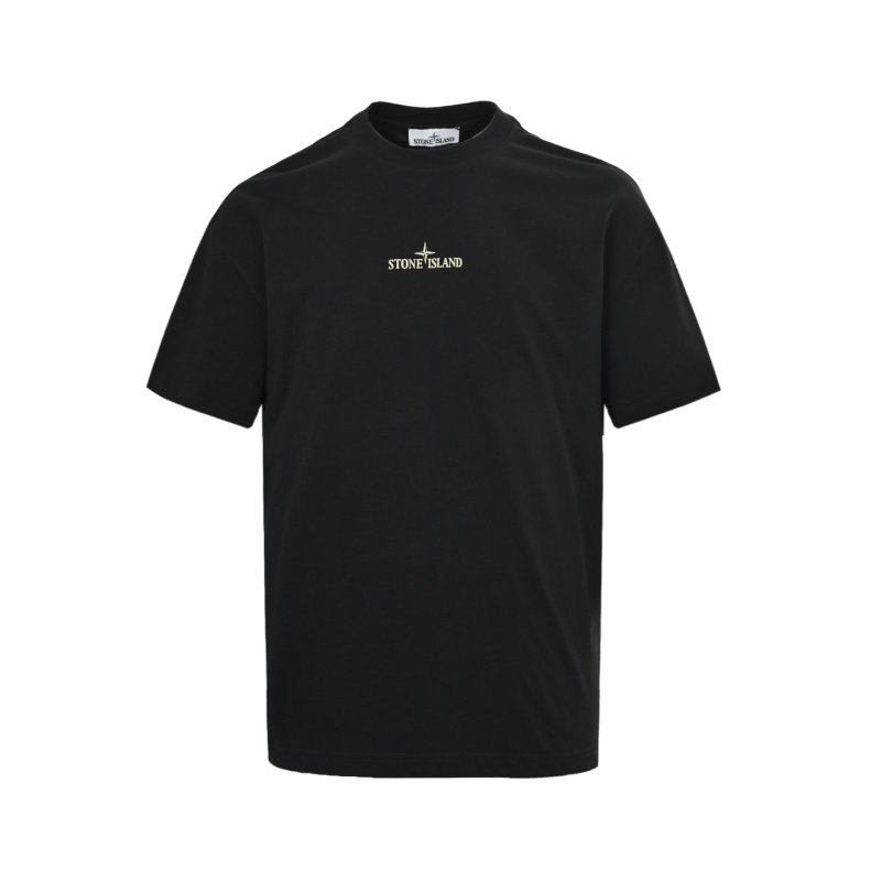 Stone Island Compass Circle Grey T-Shirt view