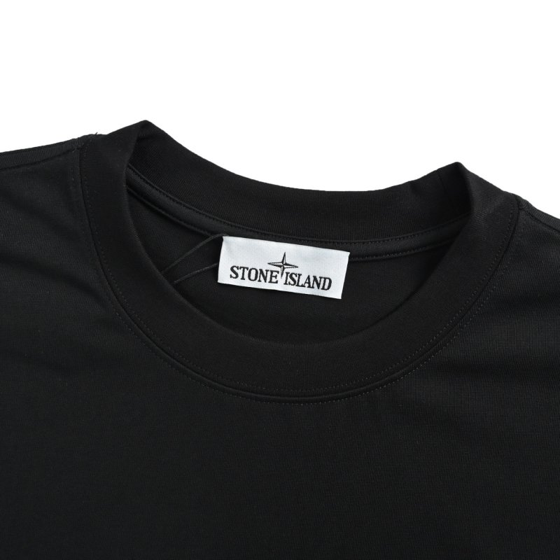 Stone Island Compass Circle Grey T-Shirt view