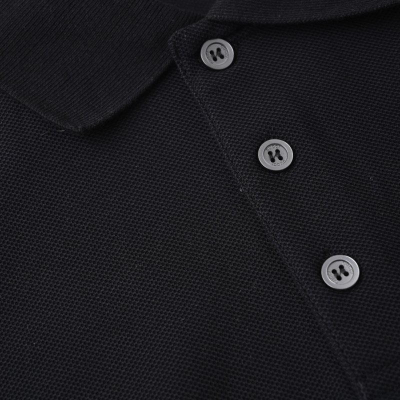 Gucci Black Short-Sleeve Polo Shirt view