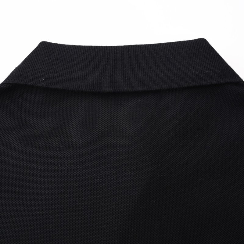 Gucci Black Short-Sleeve Polo Shirt view