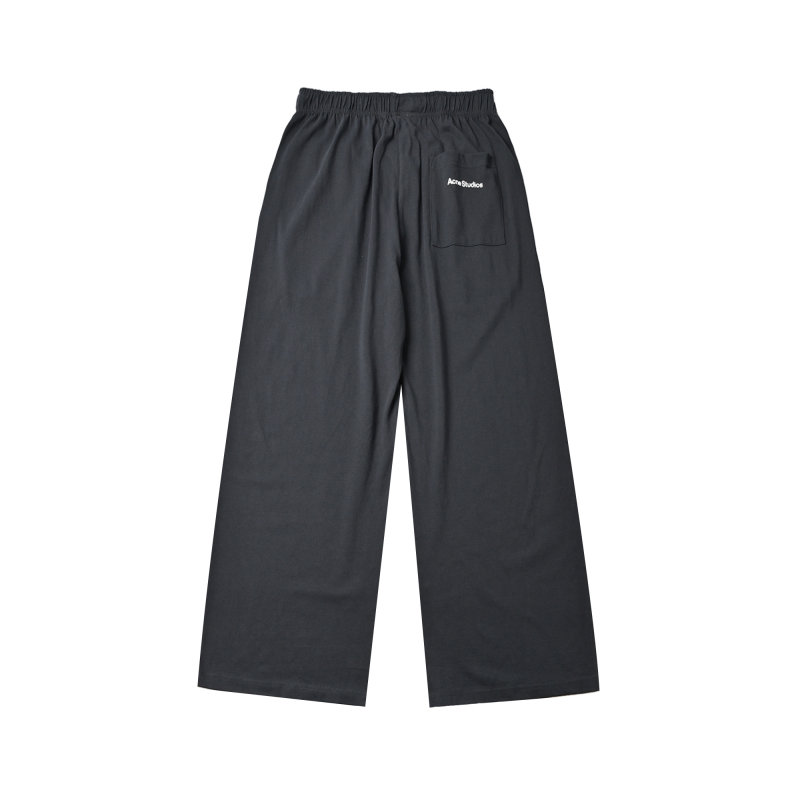Acne Studios Black Wide-Leg Trousers view