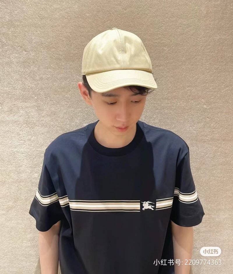 Black Stripe Crew Neck Short Sleeve T-Shirt view