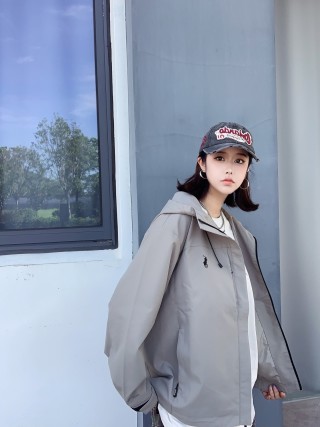 Ralph Lauren Grey Puffer Down Jacket