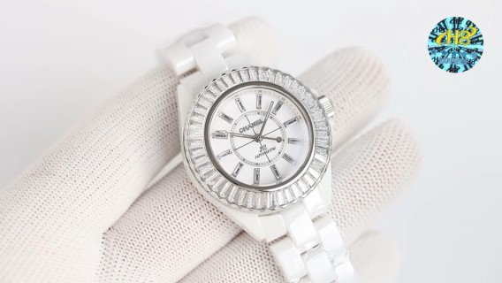 Chanel J12 33mm White Ceramic Automatic Watch