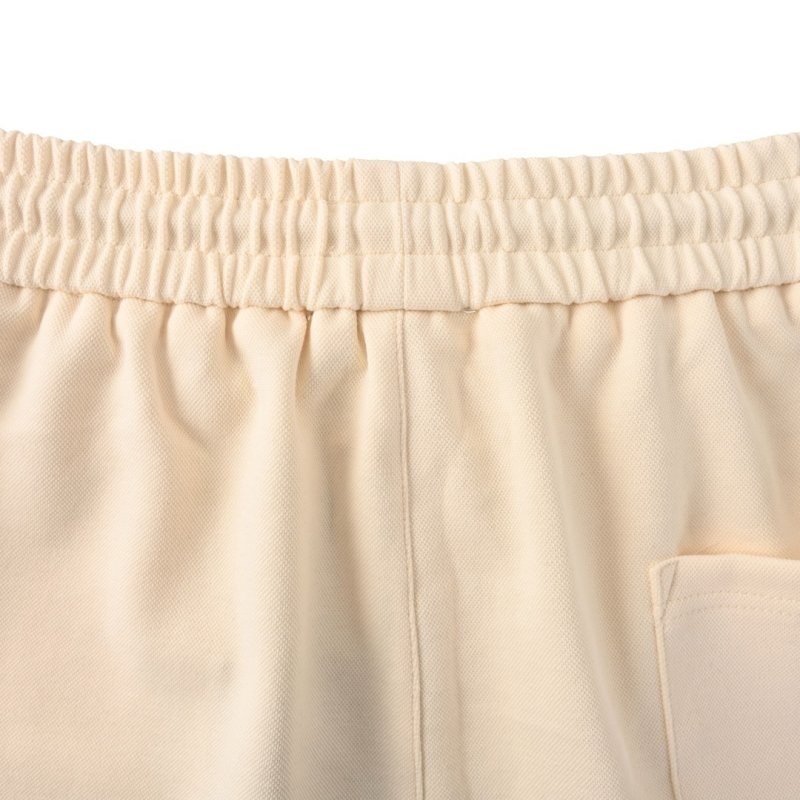 Louis Vuitton Cream Logo Drawstring Shorts view