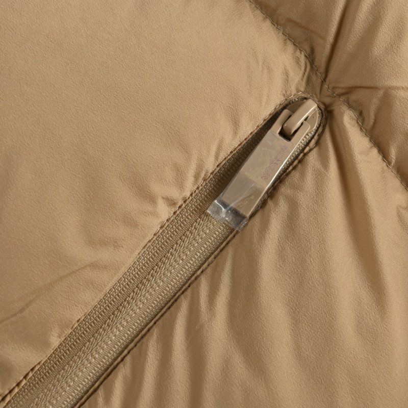 Beige Puffer Down Jacket - Warm Winter Coat view