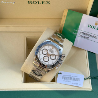 Rolex Daytona Chronograph Steel White Dial view 2