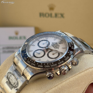 Rolex Daytona Chronograph Steel White Dial view 4