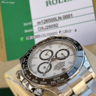 Rolex Daytona Chronograph Steel White Dial view 6