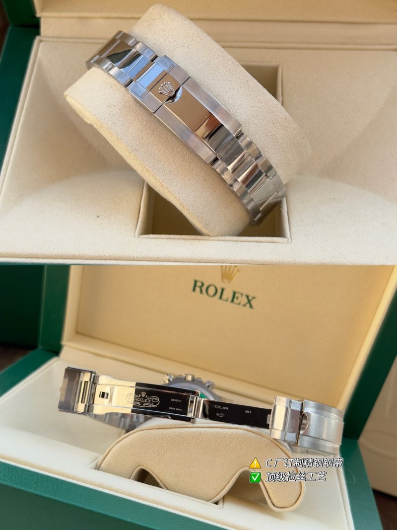 Rolex Daytona Chronograph Steel White Dial view