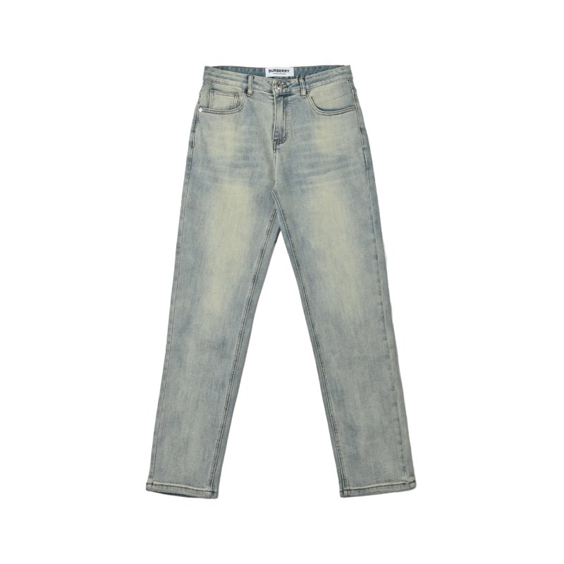 Light Wash Straight Leg Jeans view