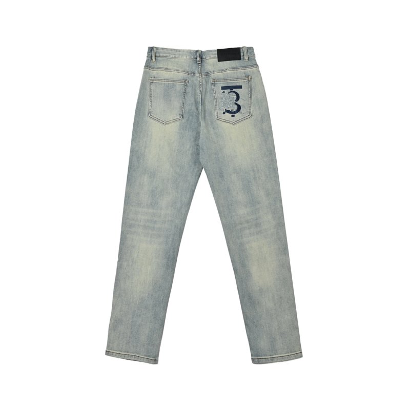 Light Wash Straight Leg Jeans view