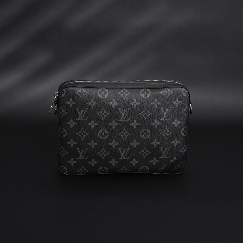Louis Vuitton LV Monogram 3-in-1 Messenger Bag Black view
