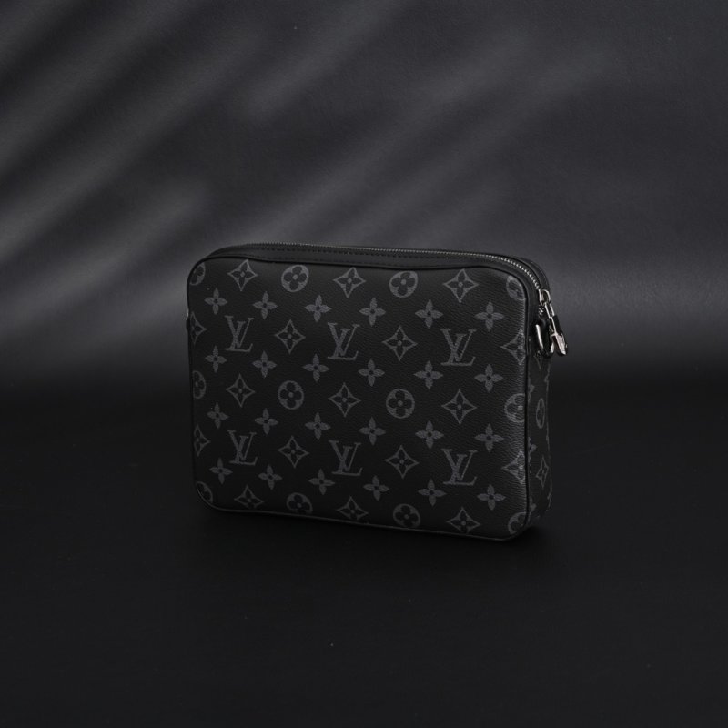 Louis Vuitton LV Monogram 3-in-1 Messenger Bag Black view