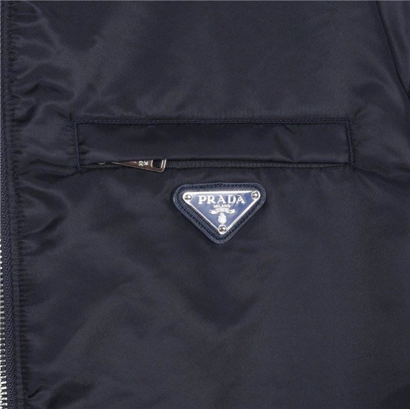 Prada Black Nylon Hooded Puffer Jacket view