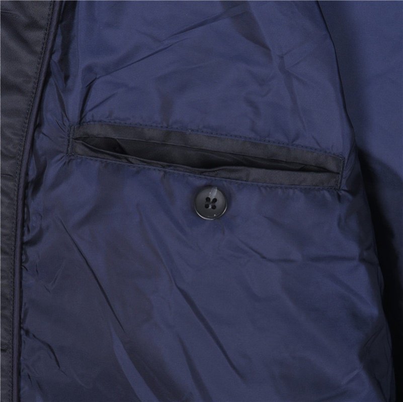 Prada Black Nylon Hooded Puffer Jacket view