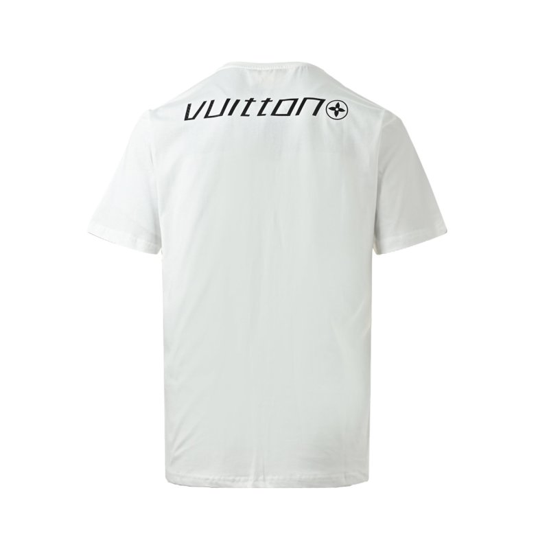 Louis Vuitton Cream Graphic Logo T-Shirt view