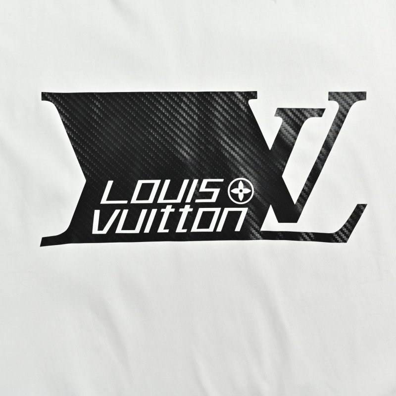 Louis Vuitton Cream Graphic Logo T-Shirt view
